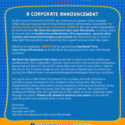MBRTS COVID-19 Corporate Announcement Flyer